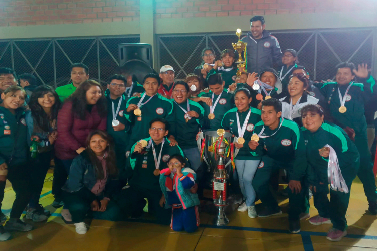 ¡LA PAZ CAMPEÓN DE LOS X JUEGOS DEPORTIVOS NACIONALES DE CONTADORES DE BOLIVIA!